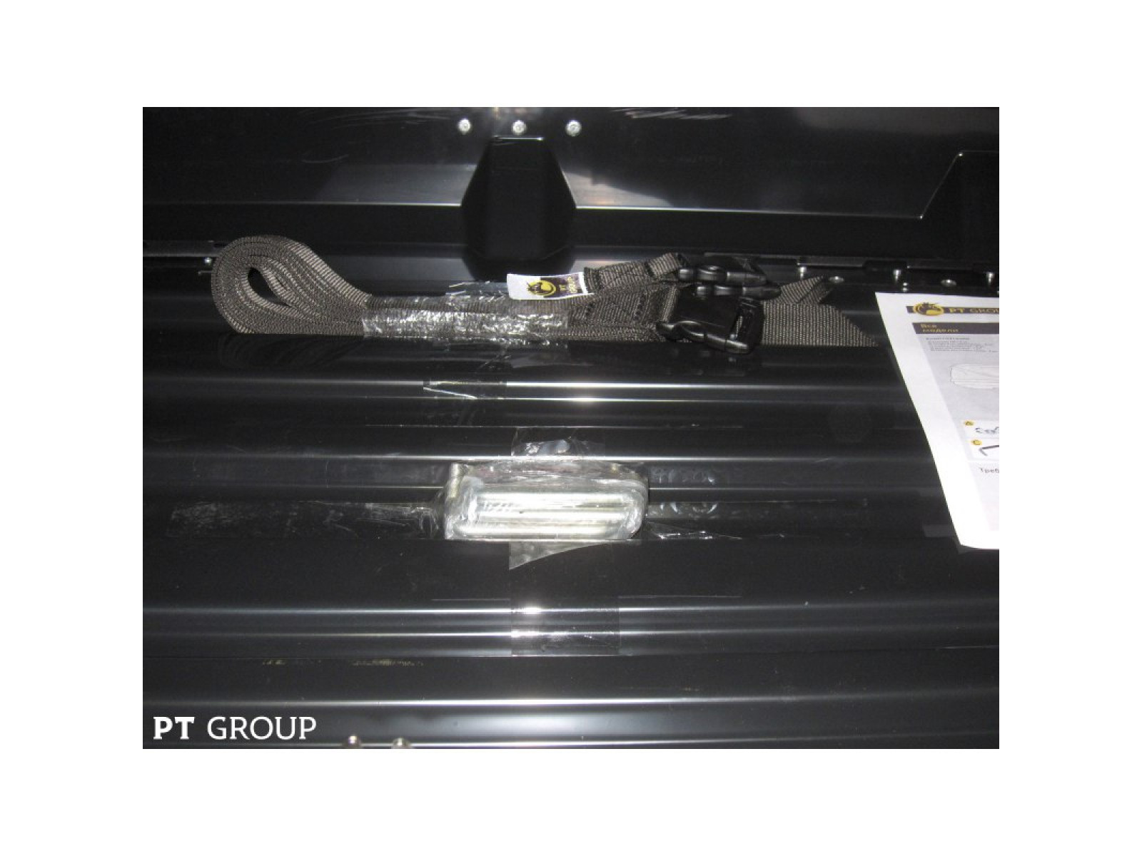 Автобокс (бокс на крышу) Turino 1 410 л., 1800 х 830 х 450мм., белый, матовый