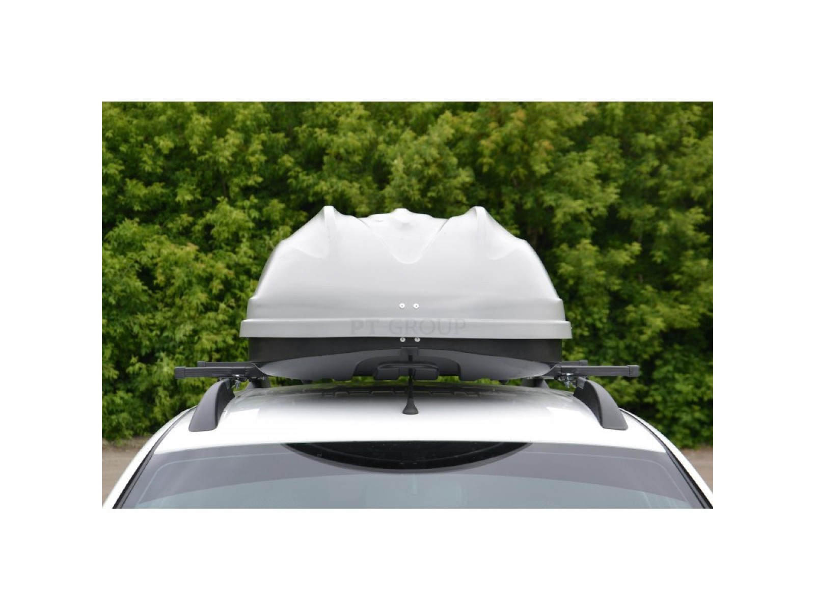 Автобокс (бокс на крышу) Turino 1 410 л., 1800 х 830 х 450мм., серый, матовый