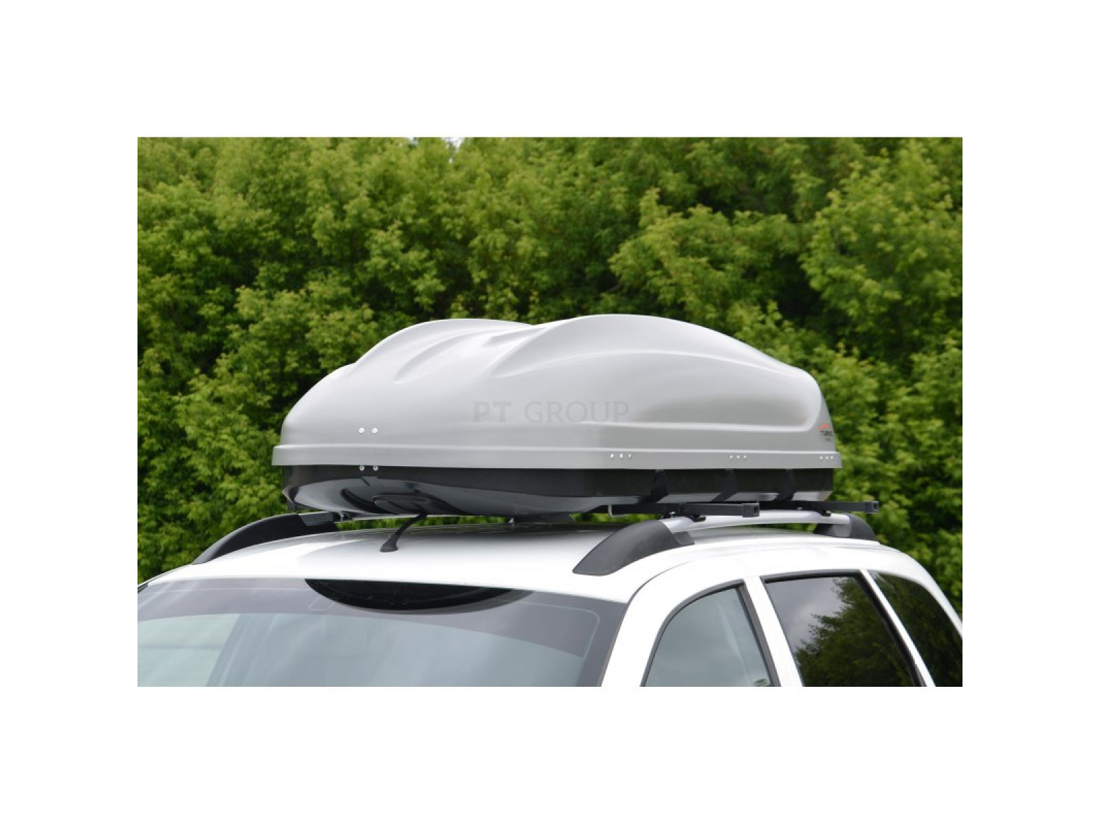 Автобокс (бокс на крышу) Turino 1 410 л., 1800 х 830 х 450мм., серый, матовый