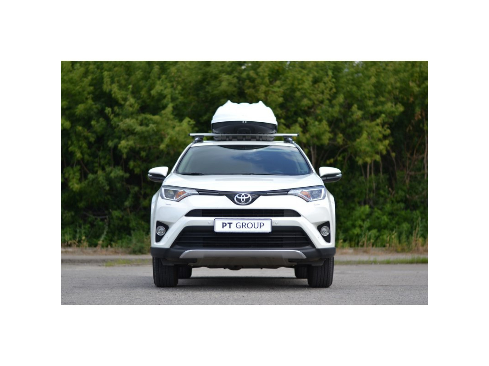 Автобокс (бокс на крышу) Turino 1 410 л., 1800 х 830 х 450мм., белый, матовый (двухсторонний)