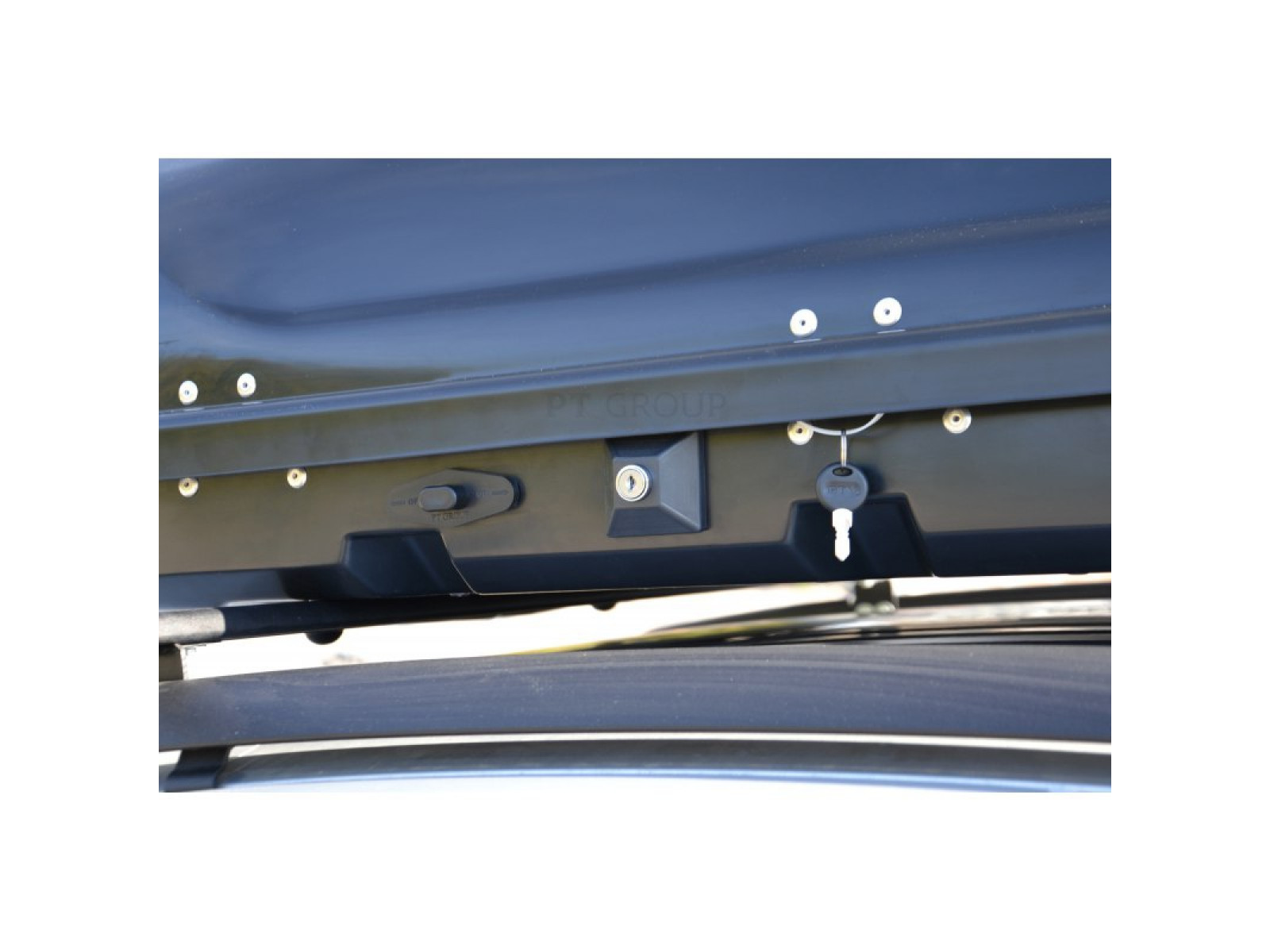 Автобокс (бокс на крышу) Turino 1 410 л., 1800 х 830 х 450мм., черный, матовый (двухсторонний)