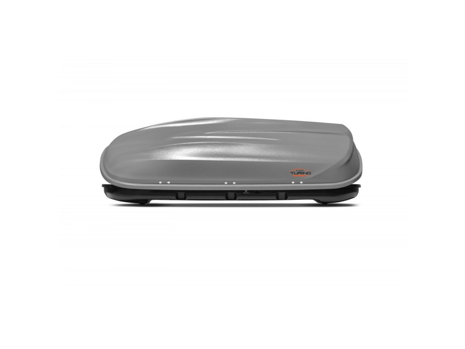 Автобокс (бокс на крышу) Turino Sport 480 л., 2100 х 800 х 450мм., серый, матовый (двухсторнний)