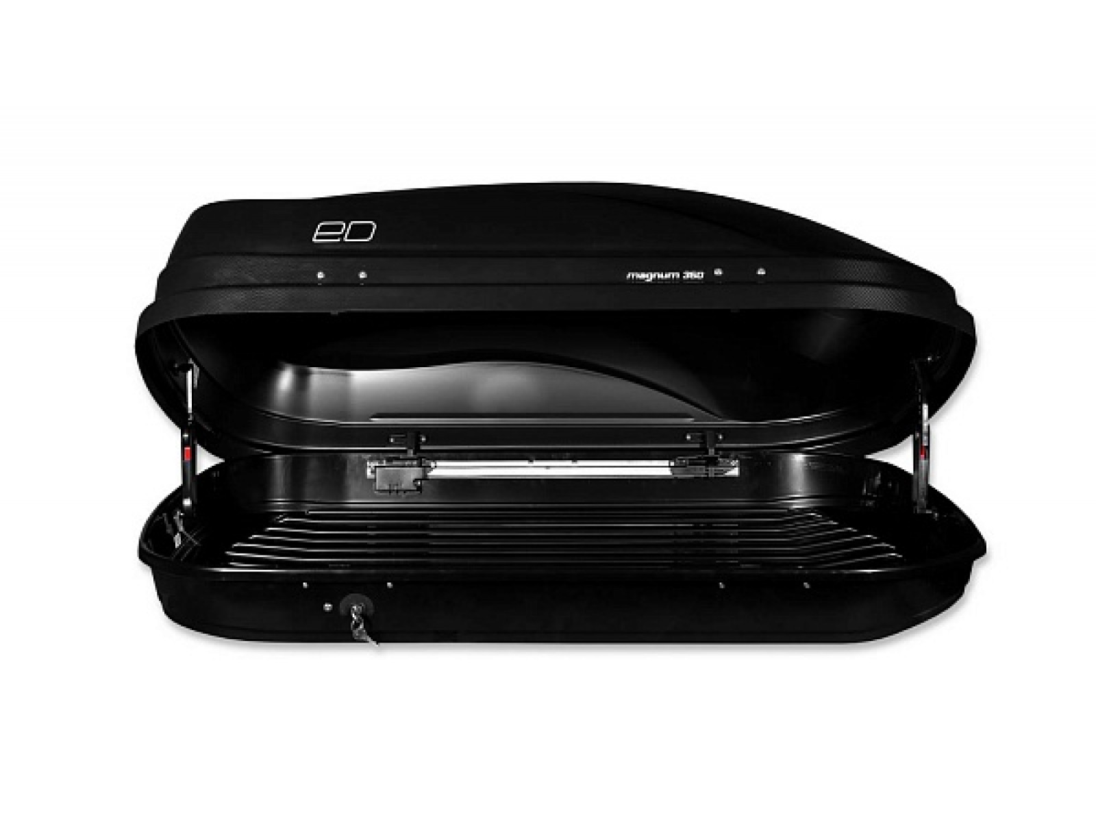 Магнум 350 (черный, тиснение «карбон») (1400х900х420) Быстросъём