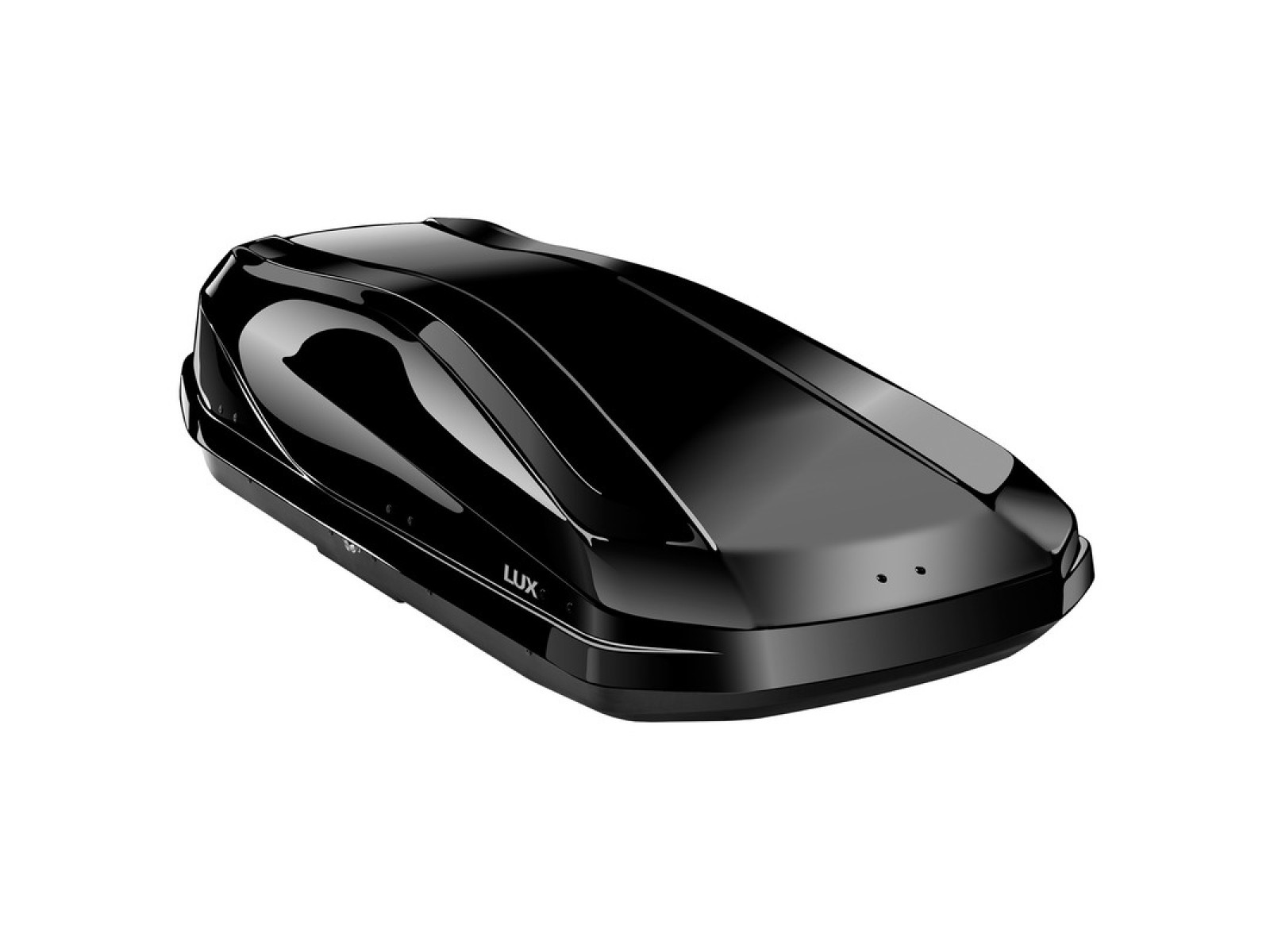 Бокс на крышу LUX IRBIS 175 черный глянцевый 450л