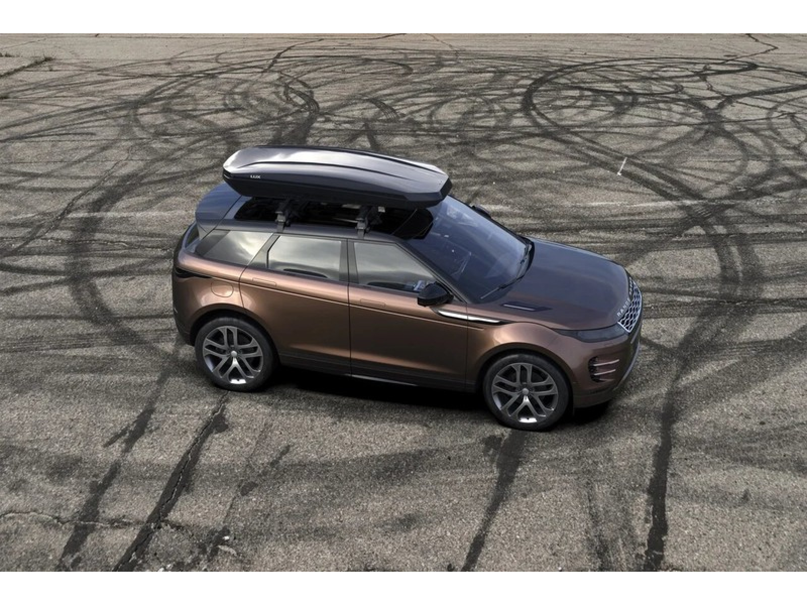 Бокс на крышу LUX MAJOR серый металлик 460л