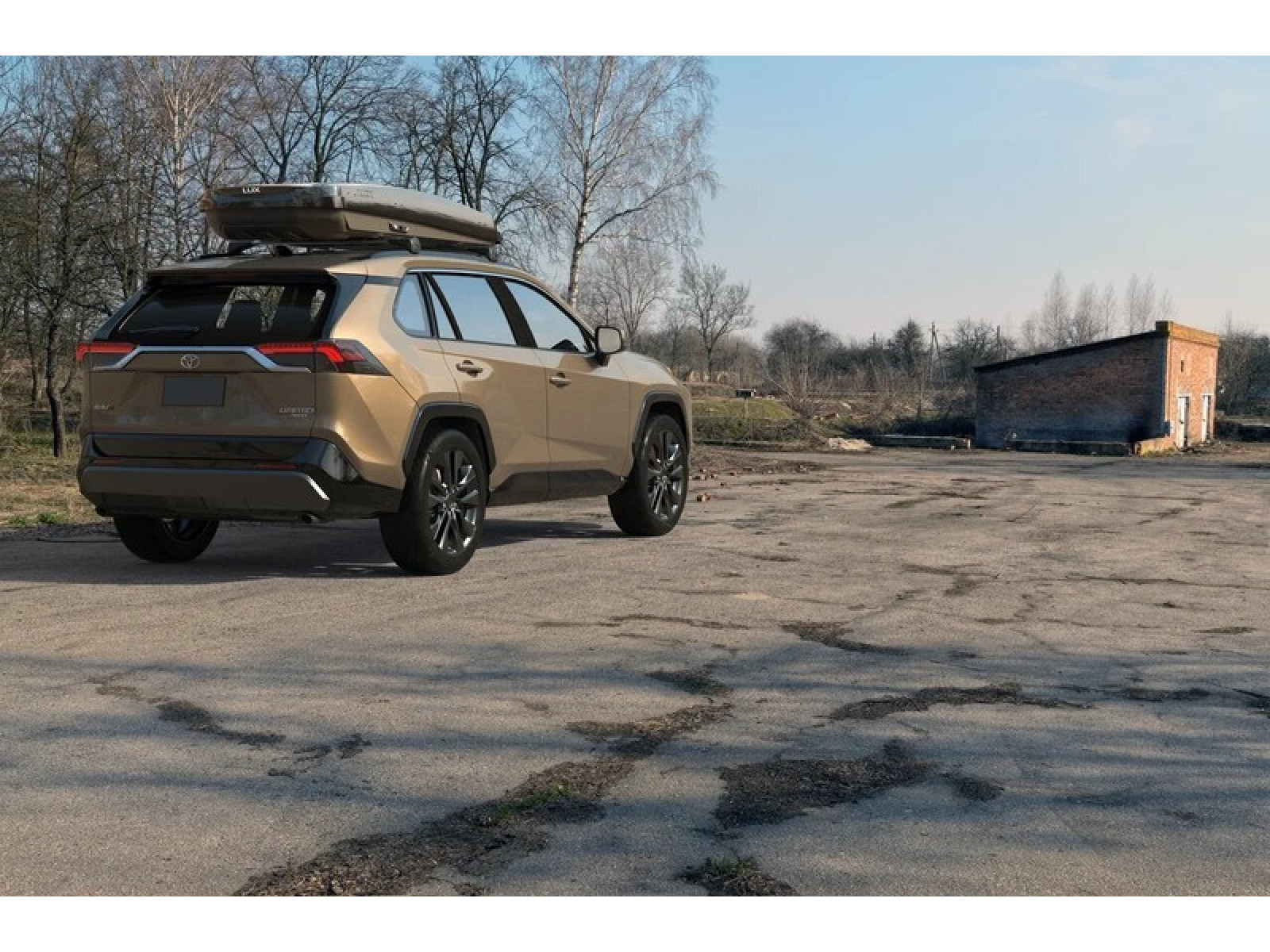 Бокс на крышу LUX MAJOR черный металлик 460л