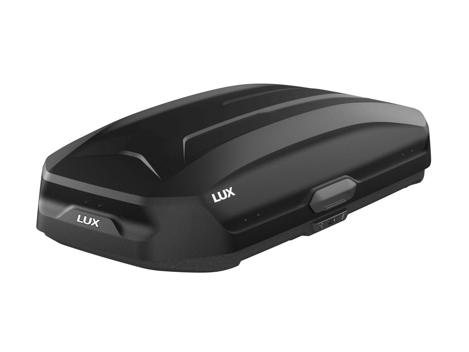 Бокс на крышу LUX TAVR 175 черный матовый 450л