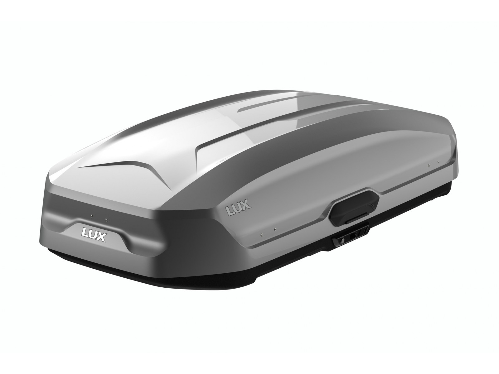 Бокс на крышу LUX TAVR 175 серый глянцевый 450л