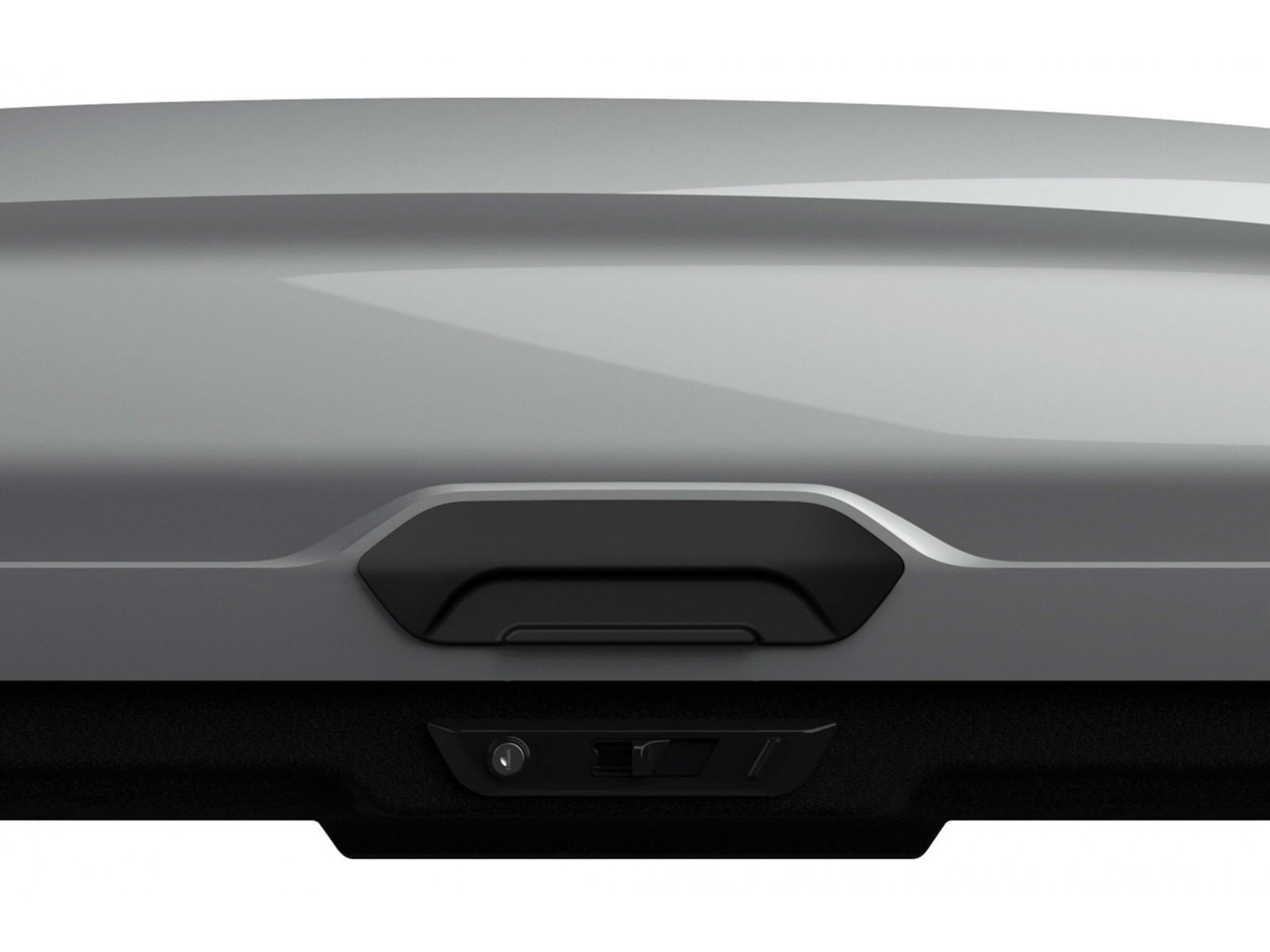 Бокс на крышу LUX TAVR 197 серый глянцевый 520л