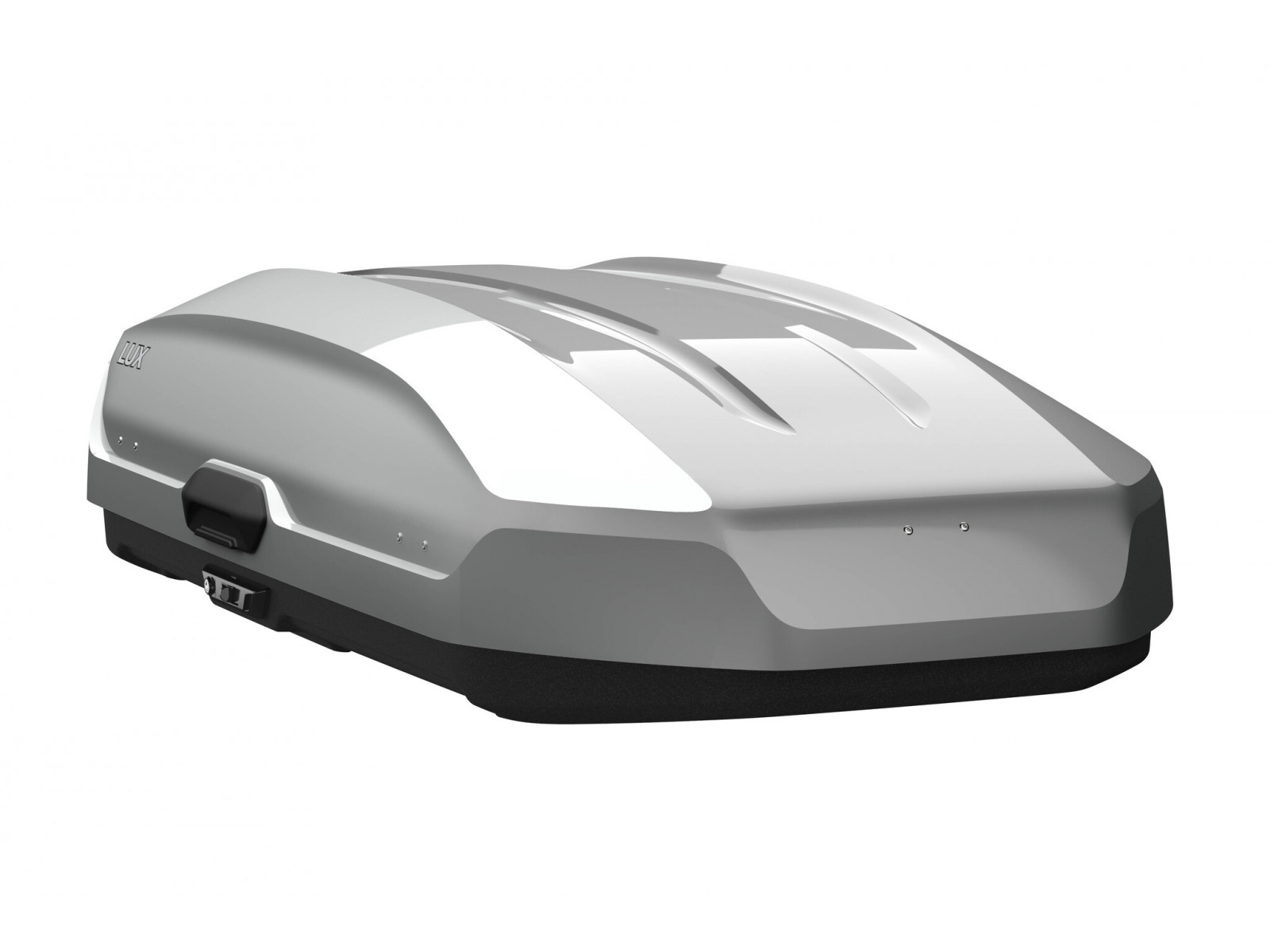 Бокс на крышу LUX TAVR 197 серый глянцевый 520л