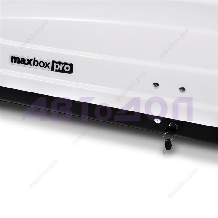 MaxBox PRO 460 (средний) белый глянцевый 175*84*42 см двустороннее открывание