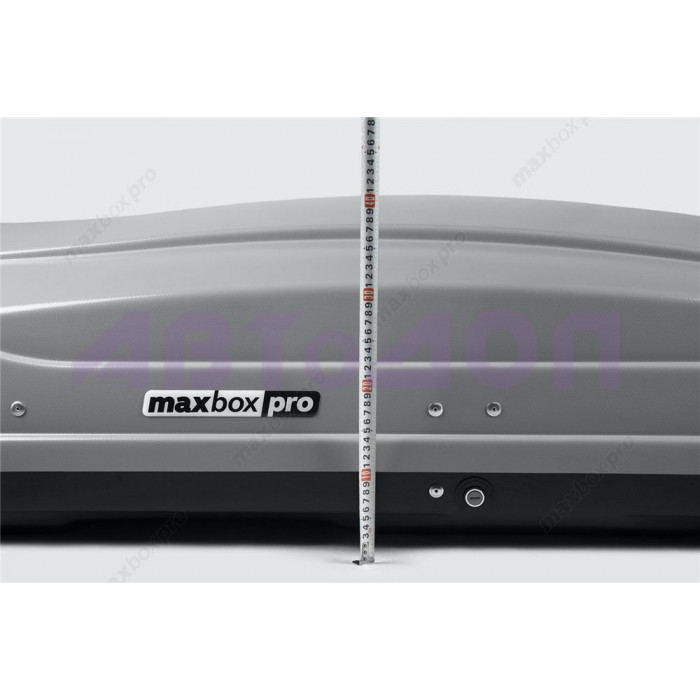 MaxBox PRO 460 (средний) серый карбон 175*84*42 см двустороннее открывание