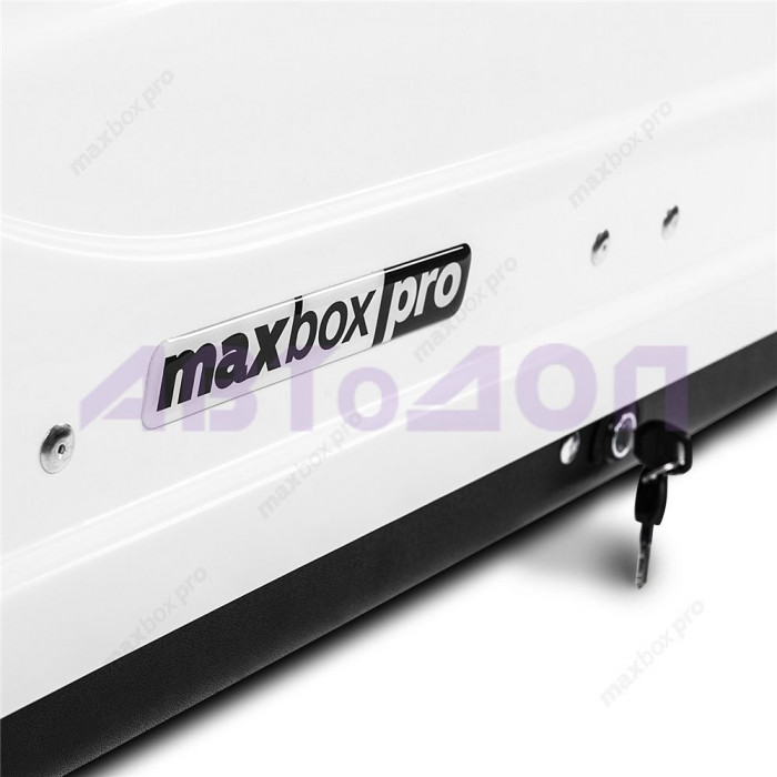 MaxBox PRO 430 (малый) белый глянцевый 136*96*42 см двустороннее открывание