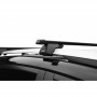 Багажник Lux Классик 1,2м на класс. рейлинг Lada Largus 2012-н.в. универсал прямоугольная (1.9 мм)