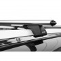 Багажник Lux Классик 1,3м на класс. рейлинг Haval H9 2014-н.в. внедорожник аэро-тревэл (82 мм)