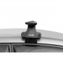 Багажник Lux 1,3м на гладкую крышу Hyundai Sonata 2017-н.в. седан КА D-LUX 2 - аэро-тревэл (82 мм)
