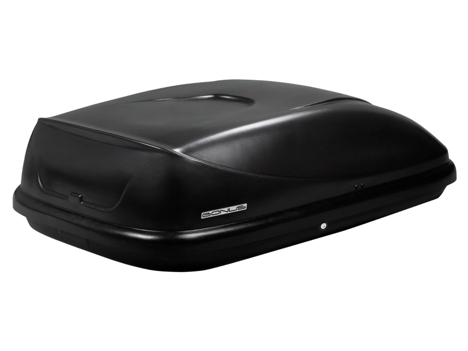 Автобокс на крышу Bonus 320 Чёрный Матовый с односторонним открытием
