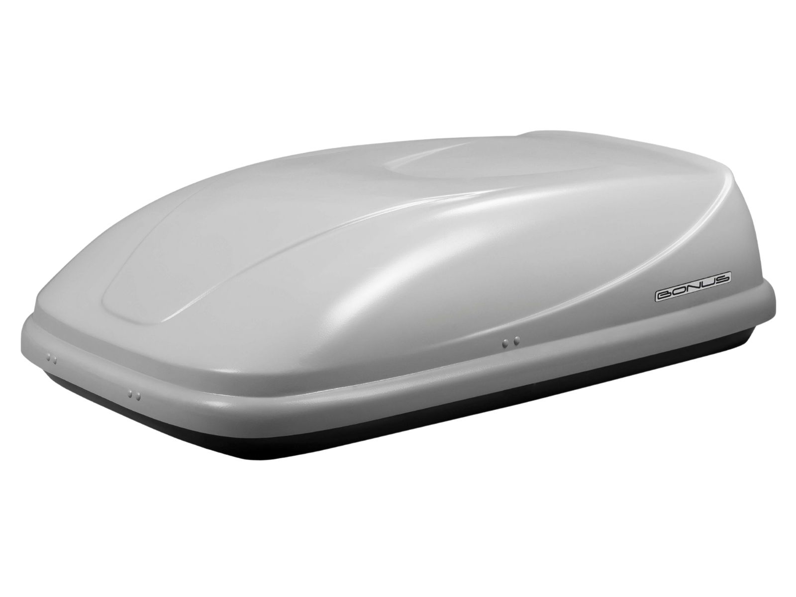 Автобокс на крышу Bonus 320 Серый Матовый с односторонним открытием