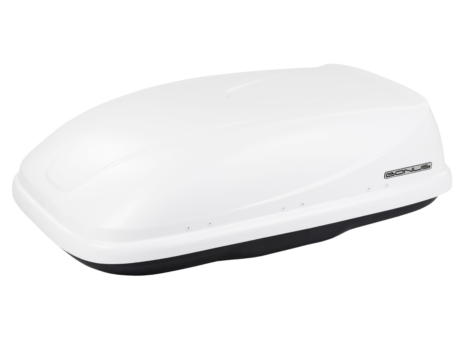 Автобокс на крышу Bonus 320 Белый Матовый с односторонним открытием