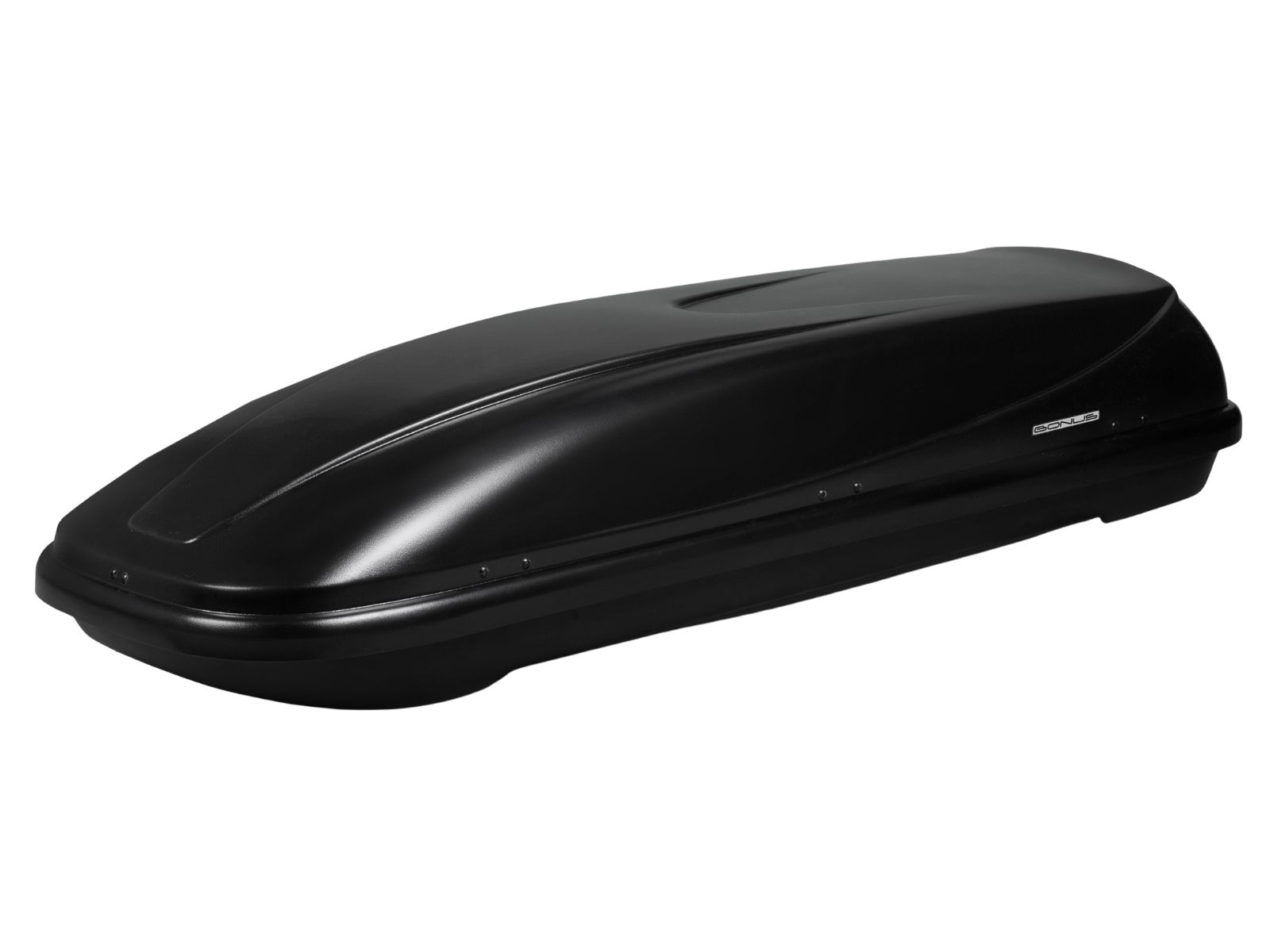 Автобокс на крышу Bonus 330 Чёрный Матовый с односторонним открытием