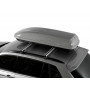 Автобокс на крышу Bonus 330 Серый Матовый с односторонним открытием
