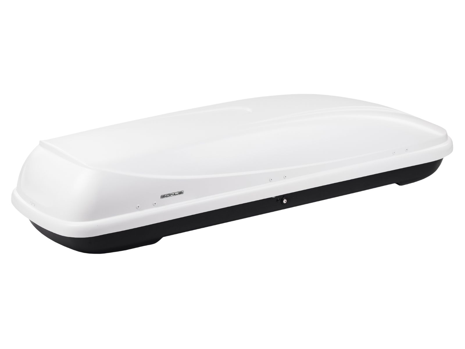 Автобокс на крышу Bonus 330 Белый Матовый с односторонним открытием