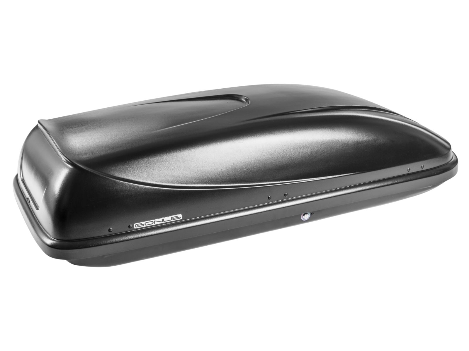 Автобокс на крышу Bonus 425 Чёрный Матовый с односторонним открытием
