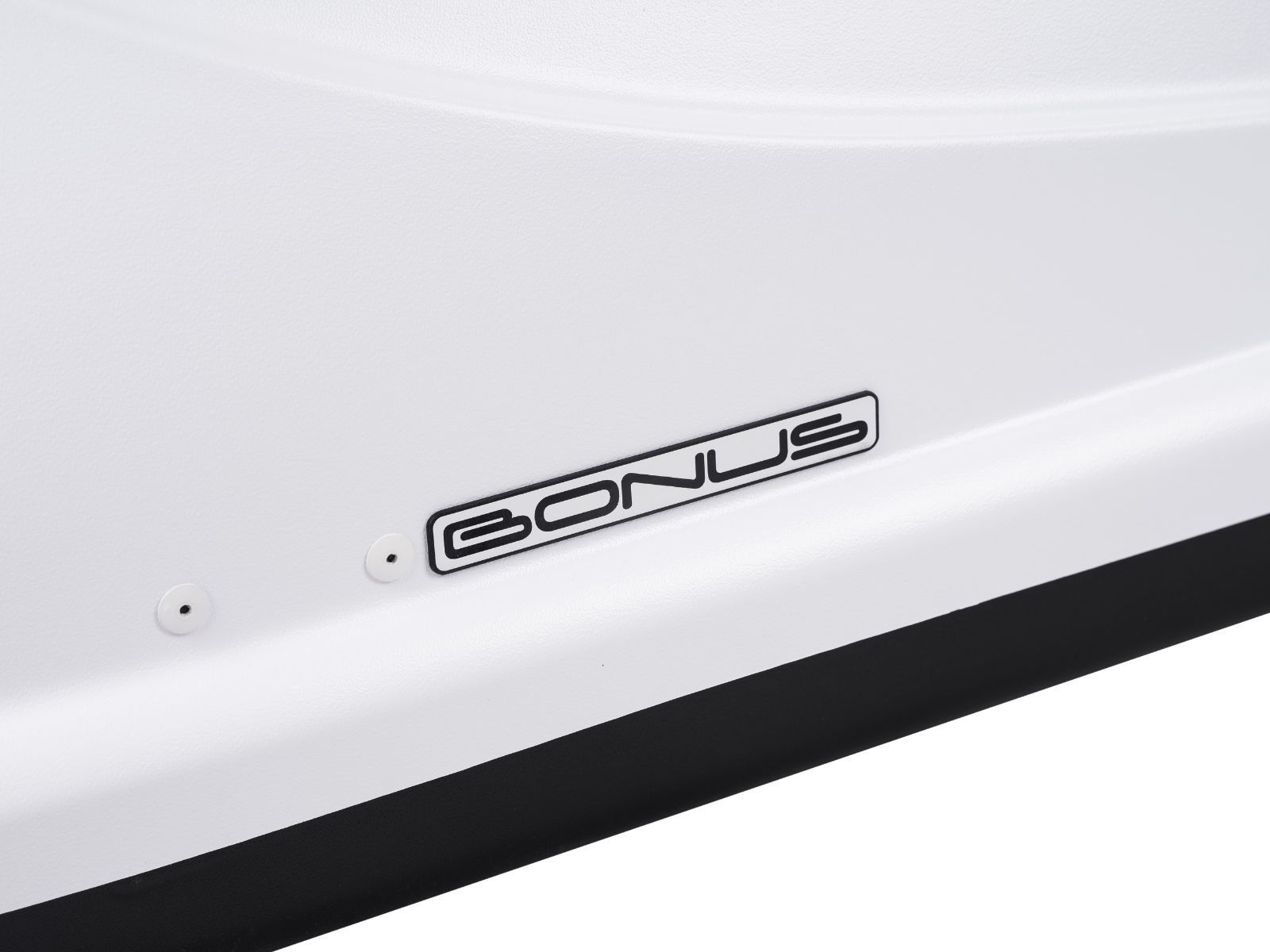 Автобокс на крышу Bonus 425 Белый Матовый с односторонним открытием