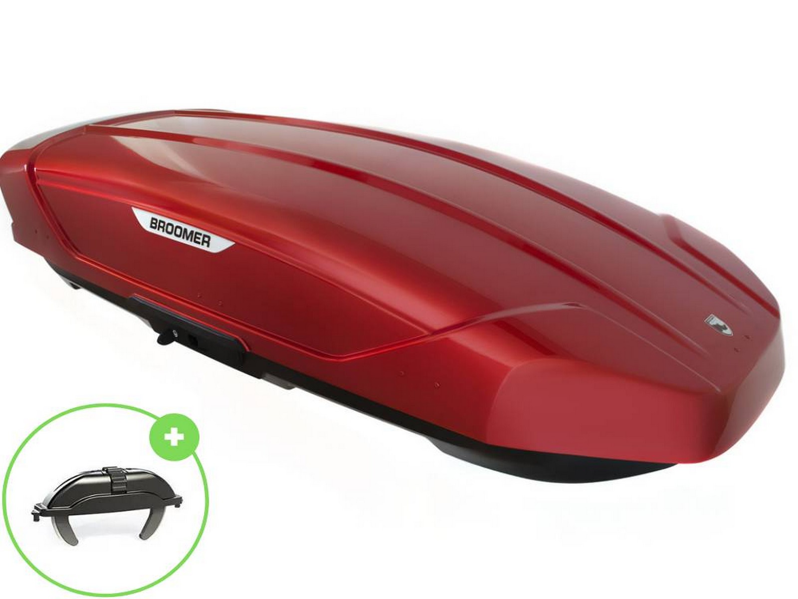 Автобокс Broomer Venture L (Краб) Окрашеный в цвет Глянец без центр. усилителя с двусторонним открытием