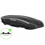 Автобокс Broomer Venture L (П-Скоба) Чёрный Глянец без центр. усилителя с двусторонним открытием