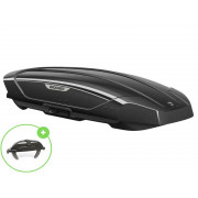 Автобокс Broomer Venture L (Краб) Чёрный Глянец без центр. усилителя с двусторонним открытием