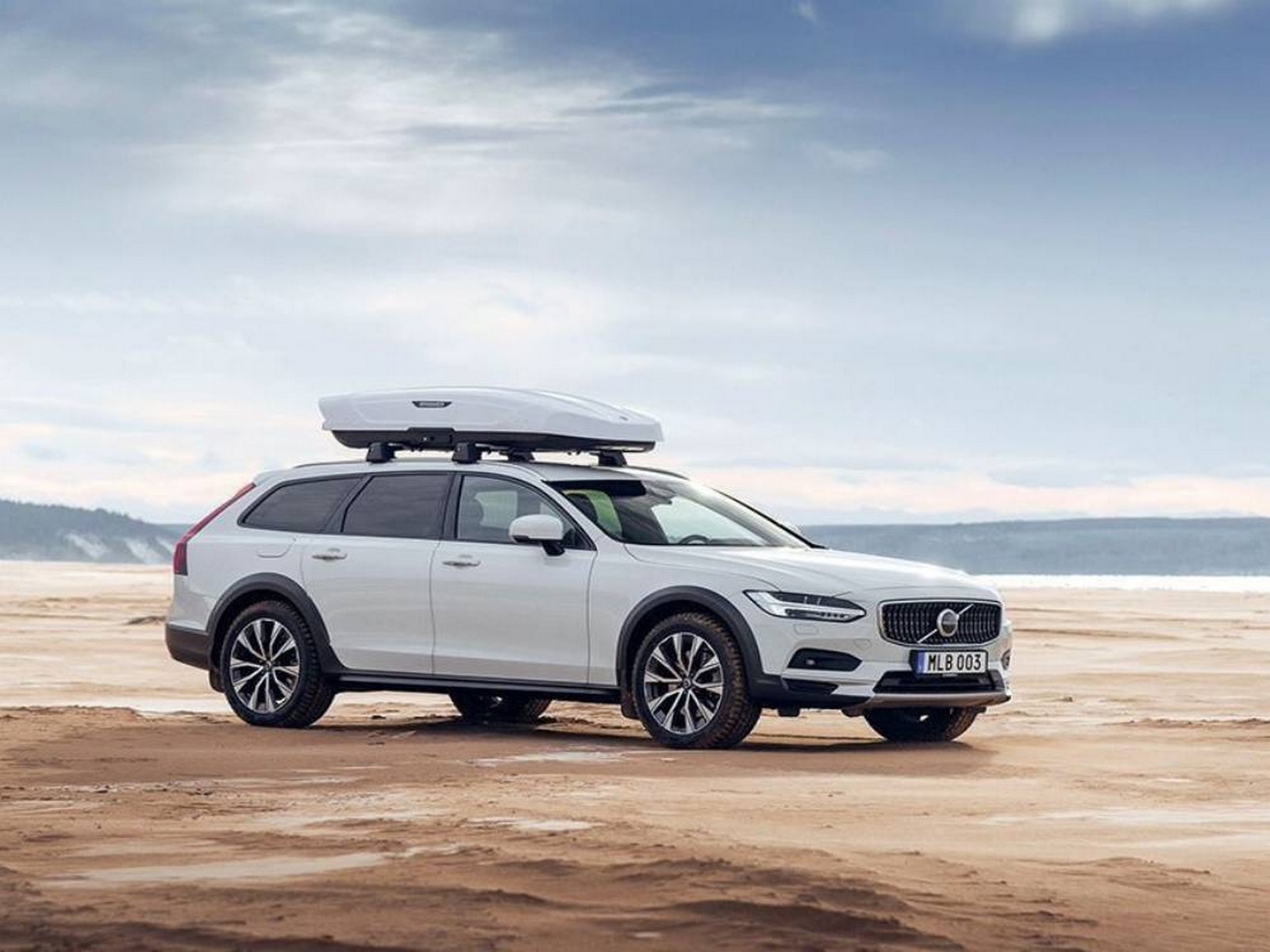 Автобокс Broomer Venture L (Краб) Белый Глянец без центр. усилителя с двусторонним открытием