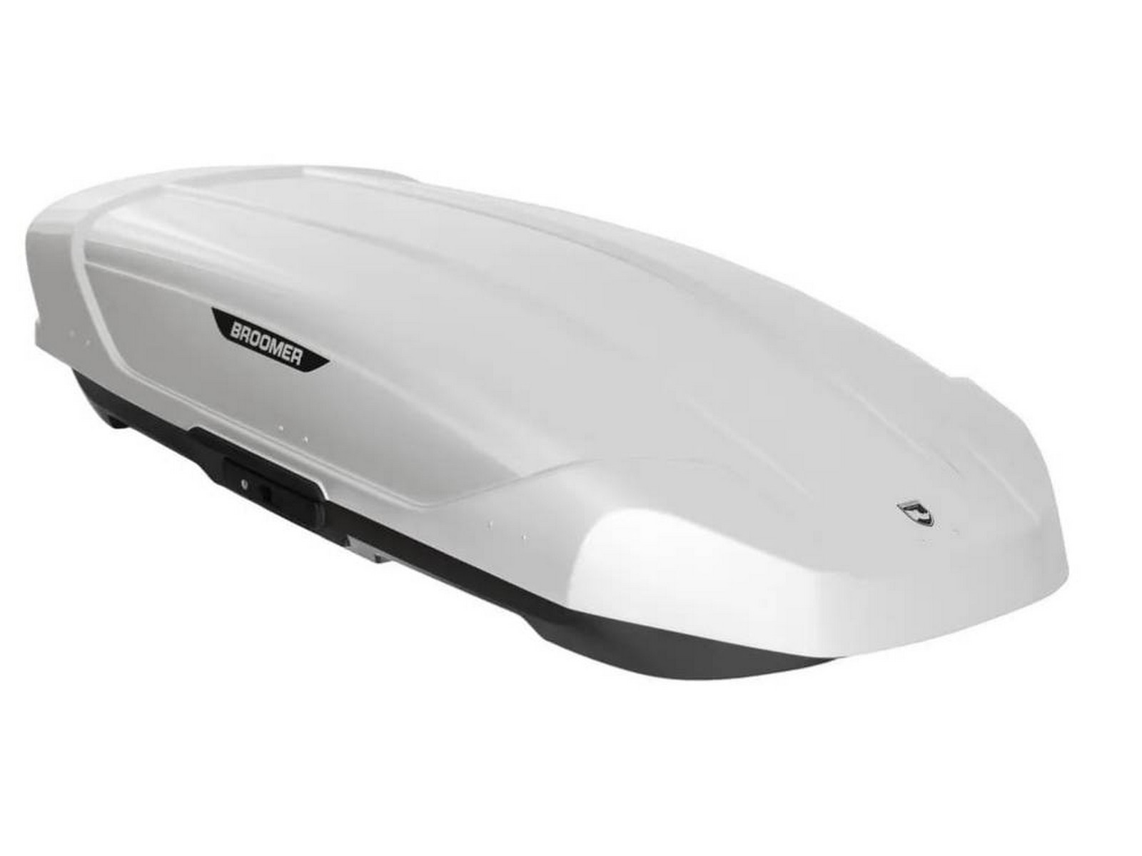 Автобокс Broomer Venture L (Краб) Белый Глянец c центр. усилителем с двусторонним открытием