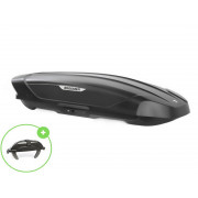 Автобокс Broomer Venture L (Краб) Чёрный Матовый без центр. усилителя с двусторонним открытием