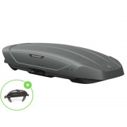 Автобокс Broomer Venture L (Краб) Серый Матовый без центр. усилителя с двусторонним открытием