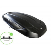 Автобокс Broomer Venture L (Скоба) Raptor Матовый без центр. усилителя с двусторонним открытием