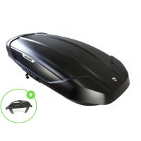 Автобокс Broomer Venture L (Краб) Raptor Матовый без центр. усилителя с двусторонним открытием