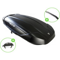 Автобокс Broomer Venture L (Краб) Raptor Матовый c центр. усилителем с двусторонним открытием