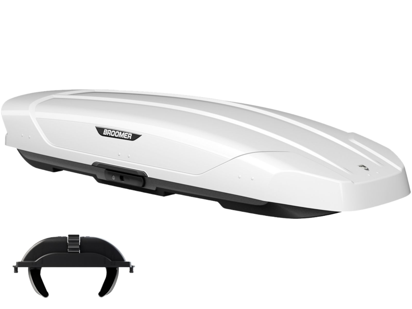 Автобокс Broomer Venture LS Белый Глянец с двусторонним открытием