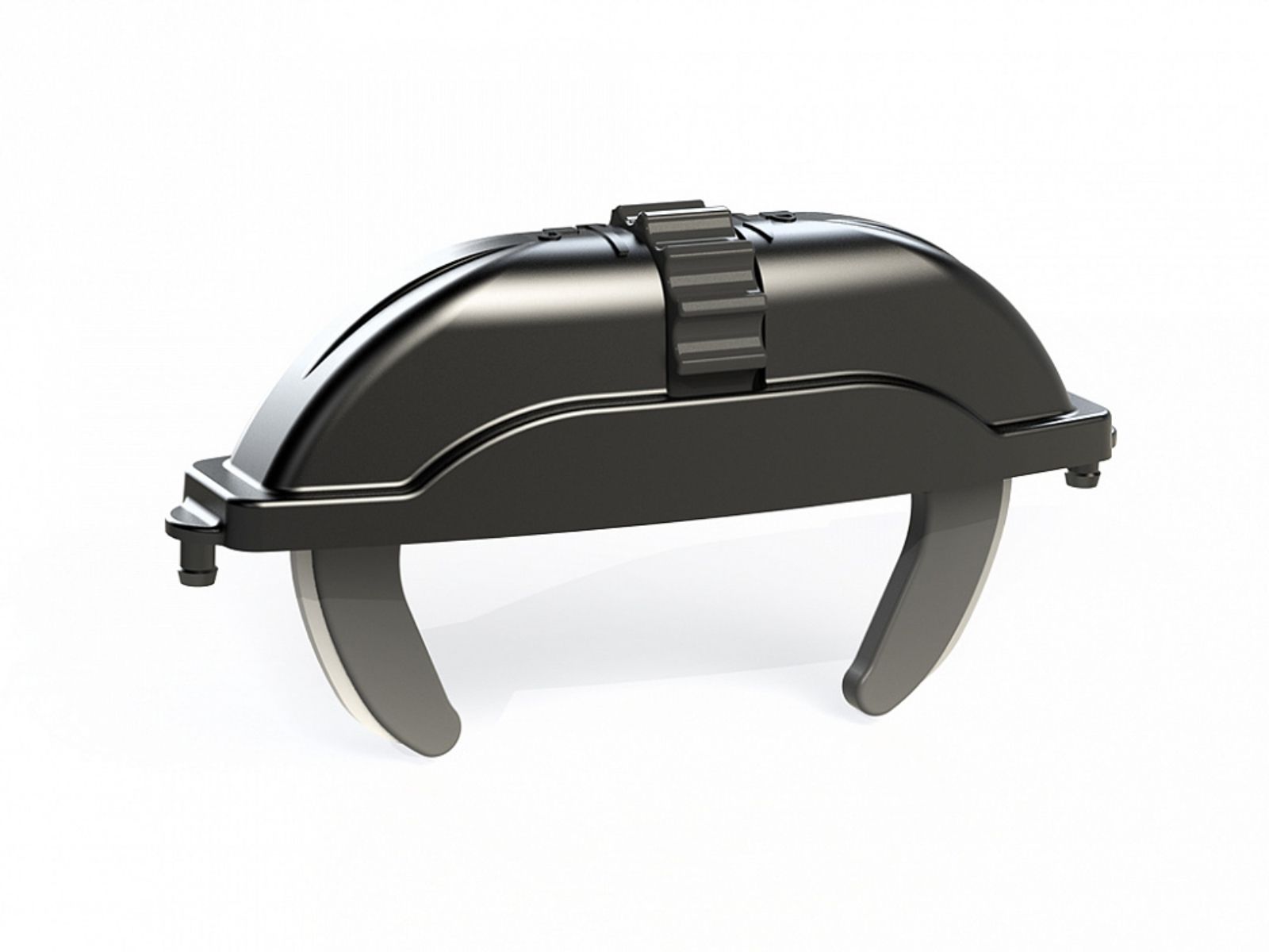 Автобокс Broomer Venture XL Серый Глянец с двусторонним открытием