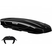 Автобокс Broomer Venture XL Чёрный Глянец с двусторонним открытием