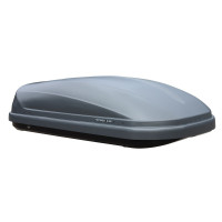 Автобокс Евродеталь TopBox 335 Серый Дастинг с двусторонним открытием