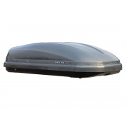 Автобокс Евродеталь TopBox 335 Серый Глянец с двусторонним открытием