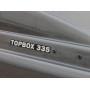 Автобокс Евродеталь TopBox 335 Серый Глянец с двусторонним открытием
