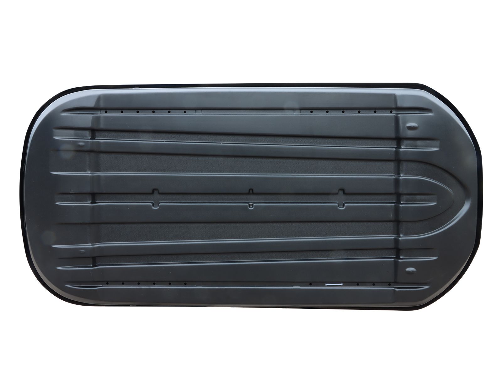 Автобокс Евродеталь TopBox 335 Белый Глянец с двусторонним открытием