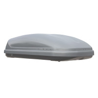 Автобокс Евродеталь TopBox 435 Серый Дастинг с двусторонним открытием