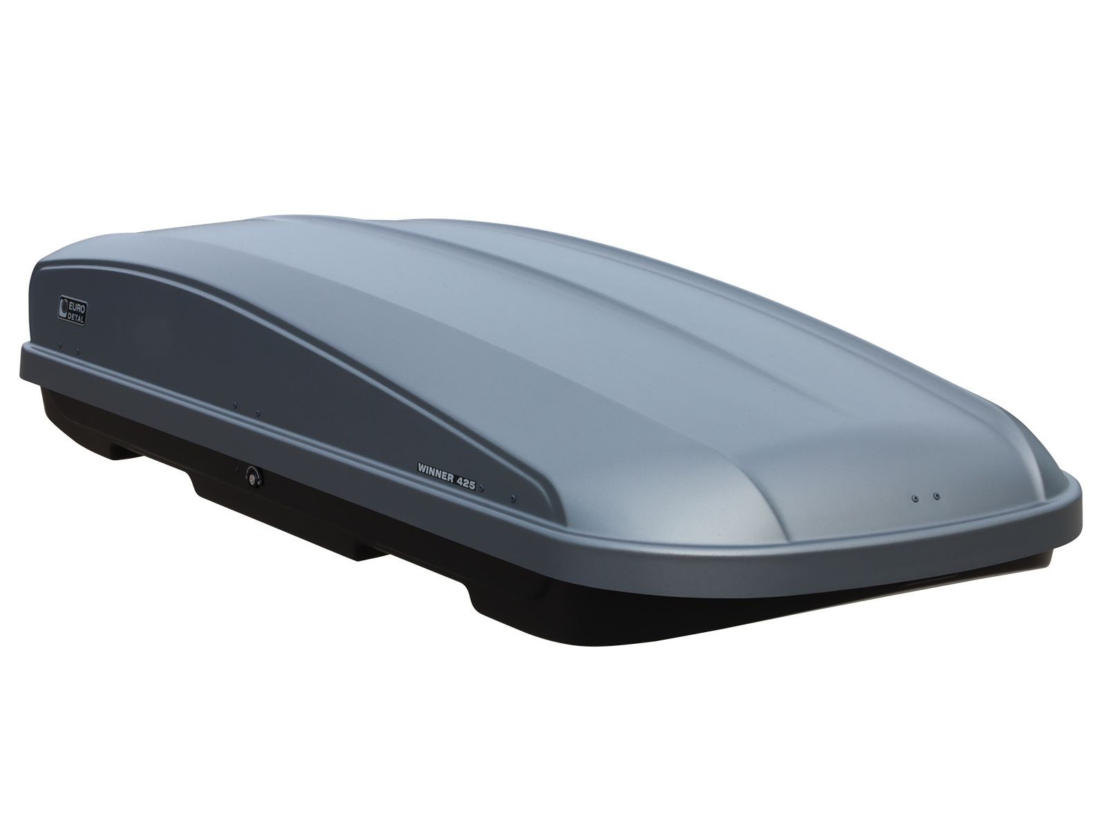 Автобокс Евродеталь Winner 425 Серый Дастинг с двусторонним открытием