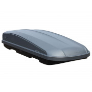 Автобокс Евродеталь Winner 425 Серый Дастинг с двусторонним открытием