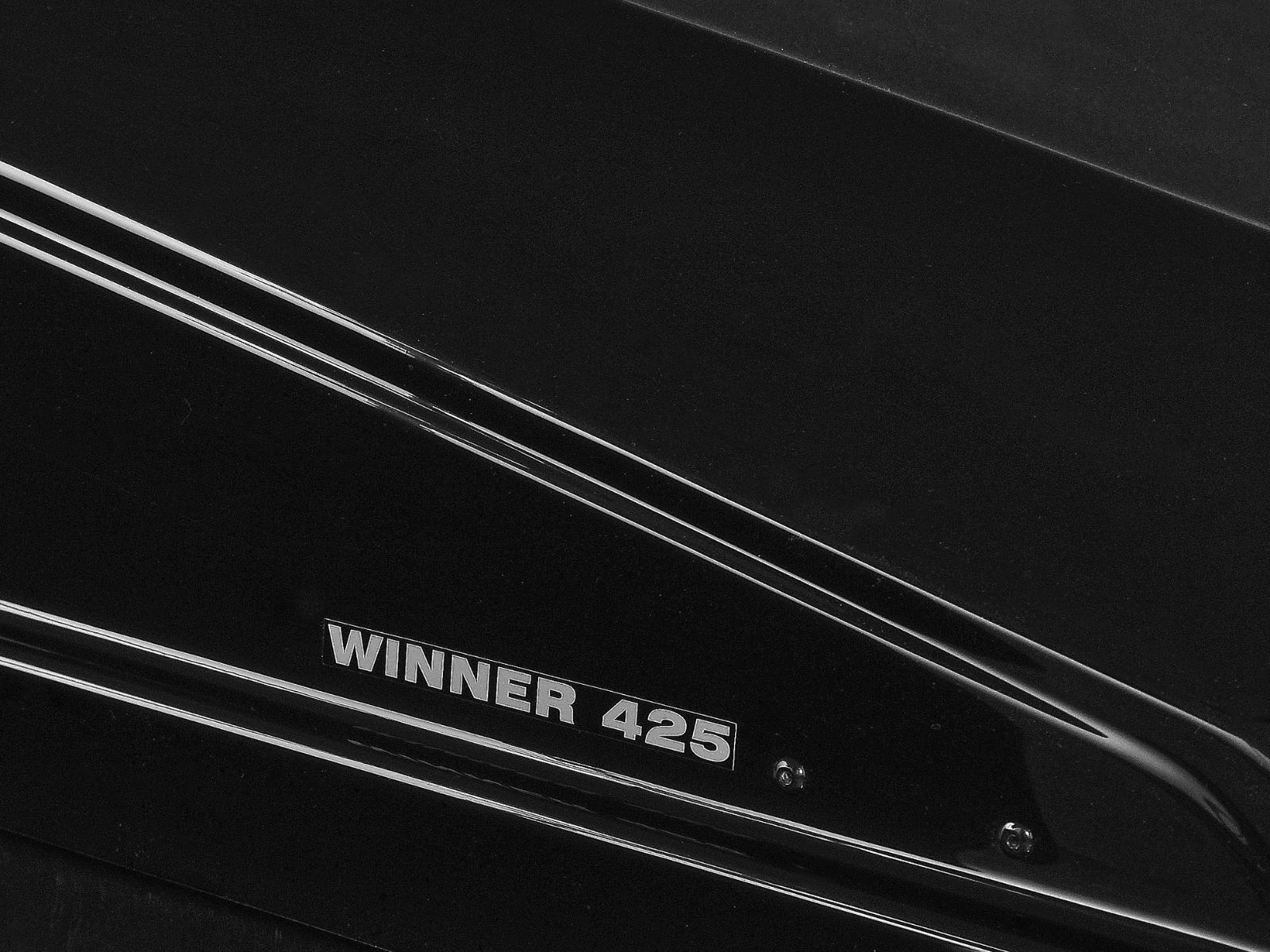 Автобокс Евродеталь Winner 425 Чёрный Глянец с двусторонним открытием