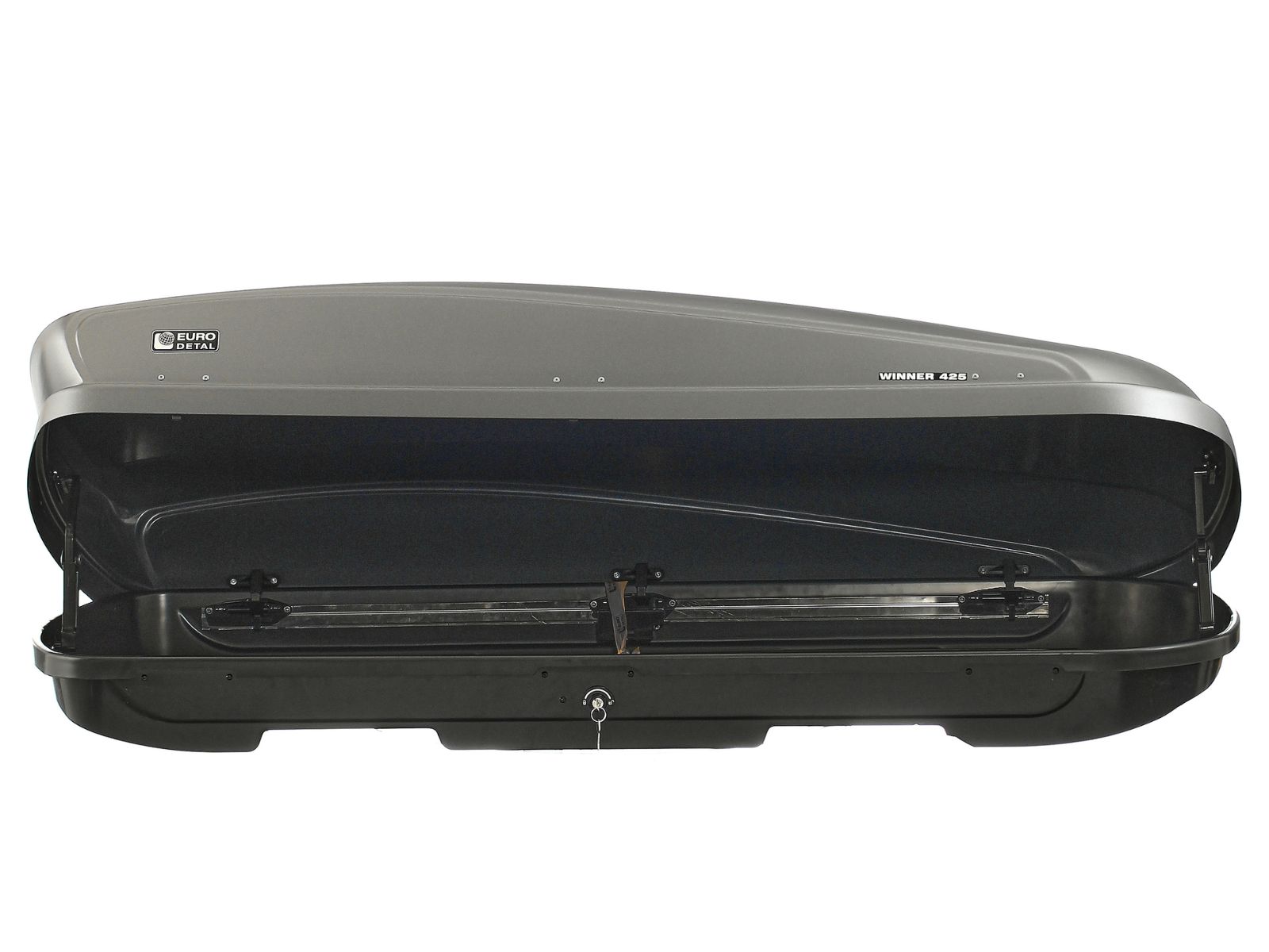 Автобокс Евродеталь Winner 425 Серый Карбон с двусторонним открытием